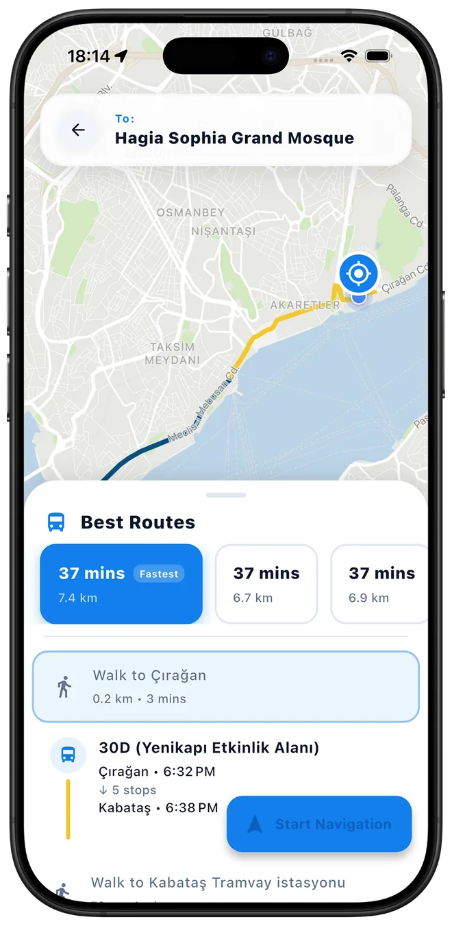 Smart Routes & Transit