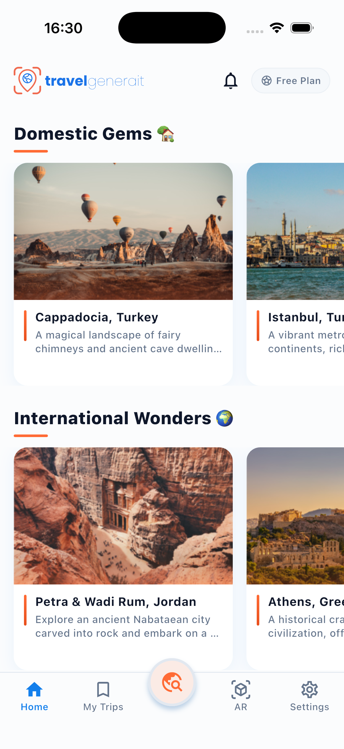 TravelGenerait App